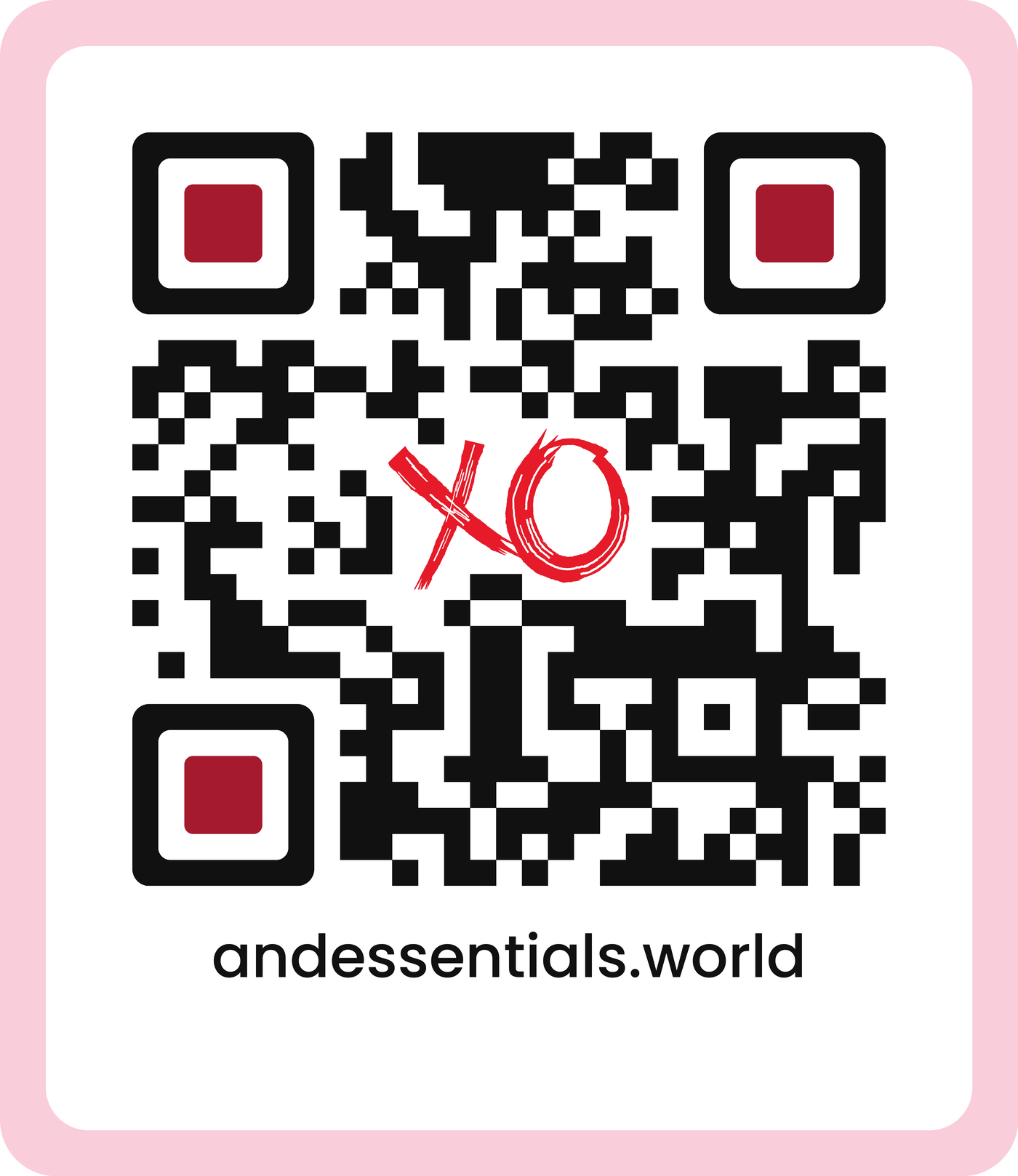 QR code that opens andessentials.world